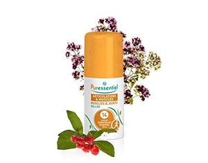 Puressentiel Muscles & Joints Roller, 75 ml - Immediate Relief - Lasting Soothing Effect - Acupressure Massage
