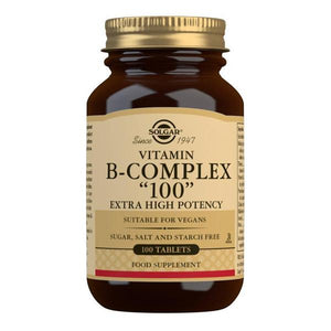 Solgar  B-Complex "100" High Potency Tablets ( 50 Veg Caps )
