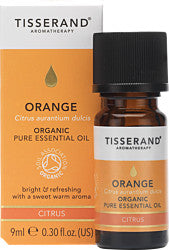Tisserand Aromatherapy Orange Organic Pure Essential Oil 9ml