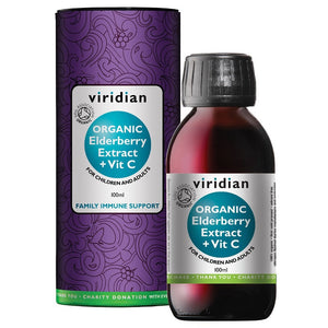 Viridian Organic Elderberry Extract 100ml