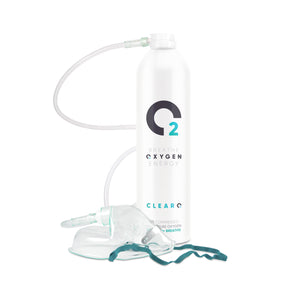 Clear O2 ( 15L Oxygen Can with Valve, Mask and Tube )