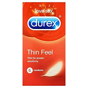 Durex Thin Feel Condoms(6 pck)