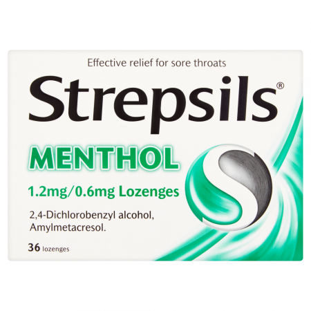Strepsils Menthol Lozenges