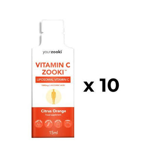 YourZooki 1000mg Liposomal Vitamin C ( 10 Sachets )