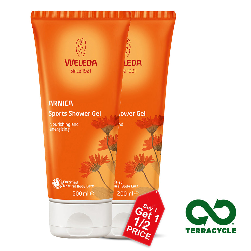 Weleda Arnica Sports Shower Gel 200ml X 2