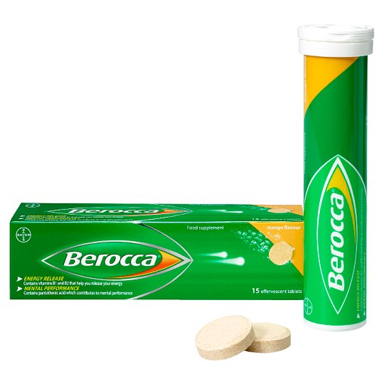 Berocca Mango Effervescent 15