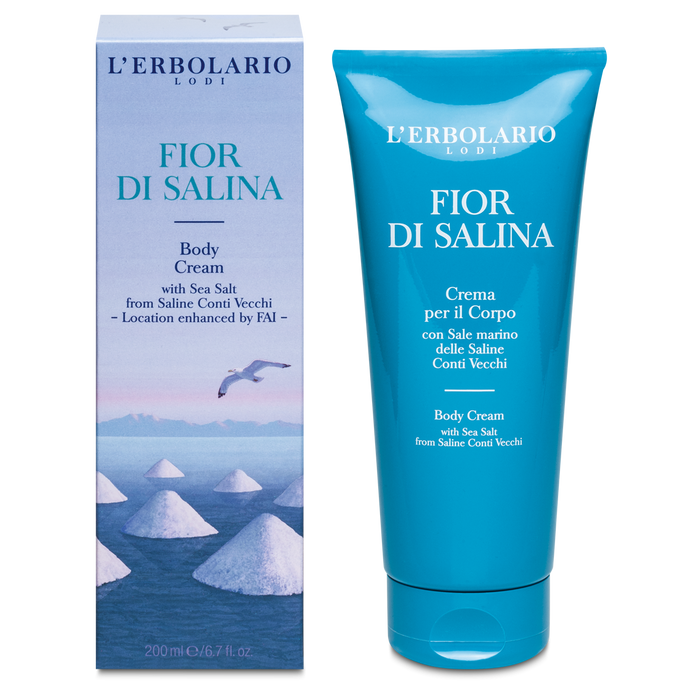 L'erbolario Fior Di Salina Body Cream 200ml