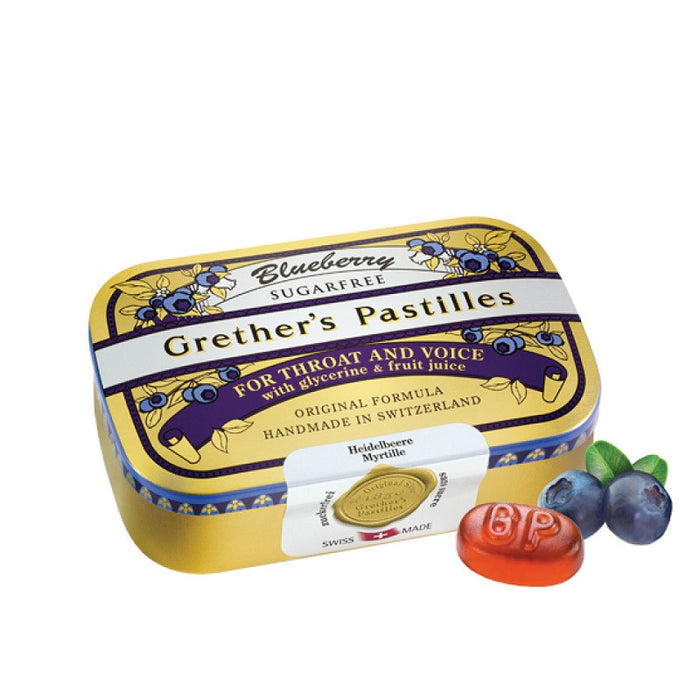 Grether's Blueberry Pastilles Sugar Free 110g