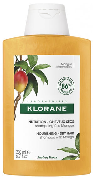 Klorane Nourishing Shampoo with Mango butter ( 200ml )