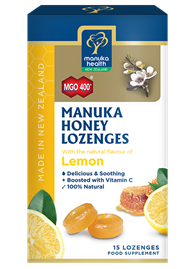 Manuka Honey & Lemon Lozenges