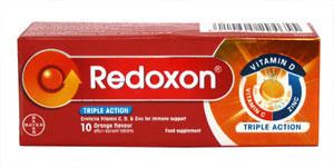Redoxon Triple Action (10 orange Effervescent Tablets)