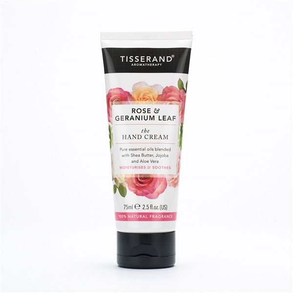 Tisserand Rose and Geranium Leaf The Hand Cream