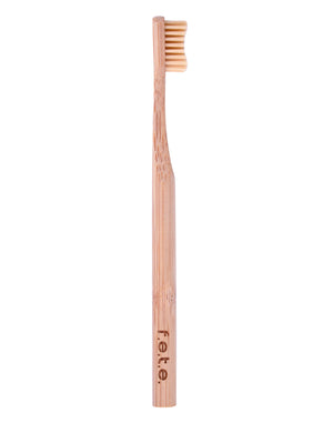 Bamboo Toothbrush Medium Natural(f.e.t.e)