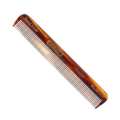 Kent A SLIM JIM :117mm Men's Pocket comb - all fine