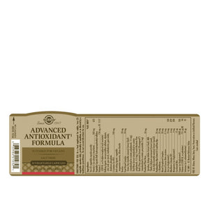 Solgar Advanced Antioxidant Formula Vegicaps 30