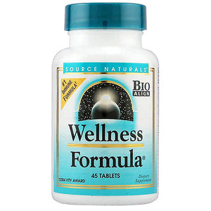 Source Naturals Wellness Formula ( Herbal Defense Complex ) 45 Tablets