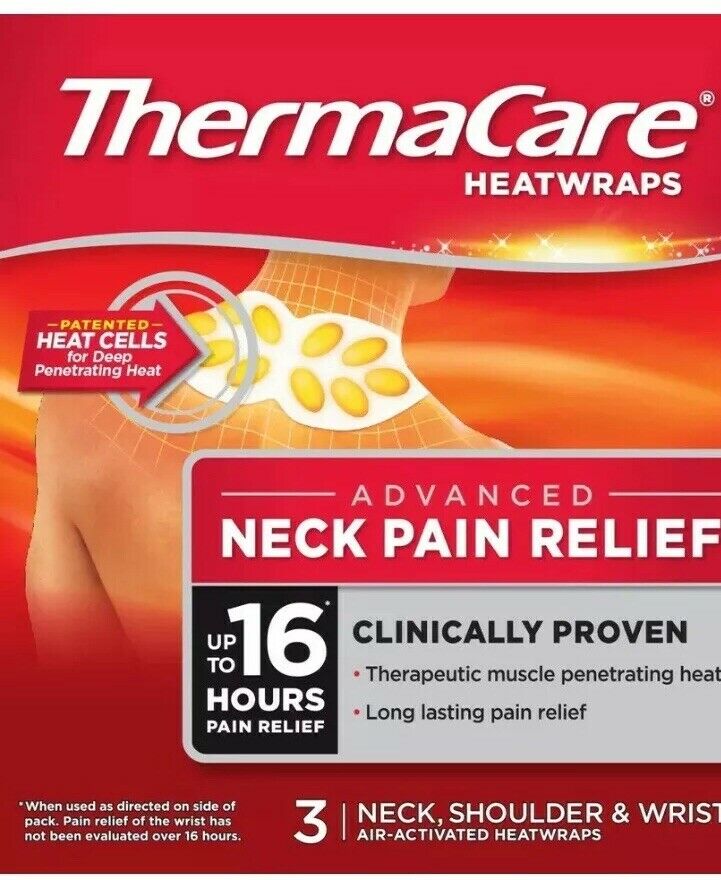 Thermacare HeatWrap Neck & Shoulder Stretch (3 Patch)