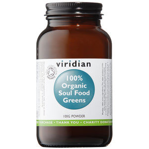 Viridian Soul Food Greens Powder Organic 100g